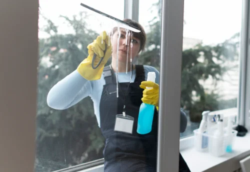 Nettoyage de vitres intérieures et extérieures à Ydes